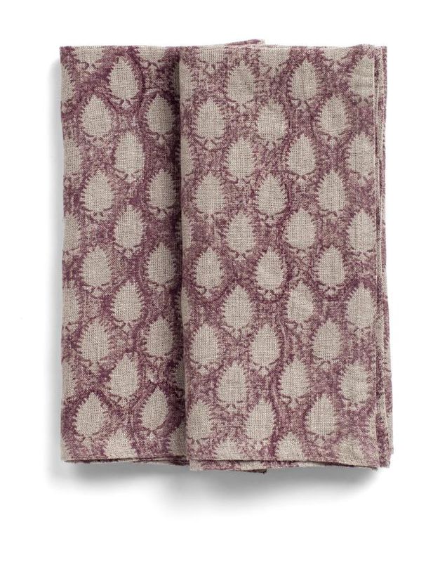 Cypress serviett lin 2 stk - Rose | Chamois