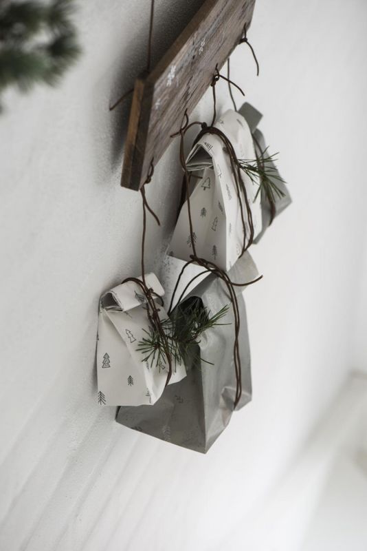 Papirpose Christmas Forest 10 stk - m | IB Laursen