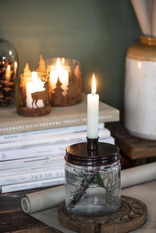 Glass med lysestake | IB Laursen