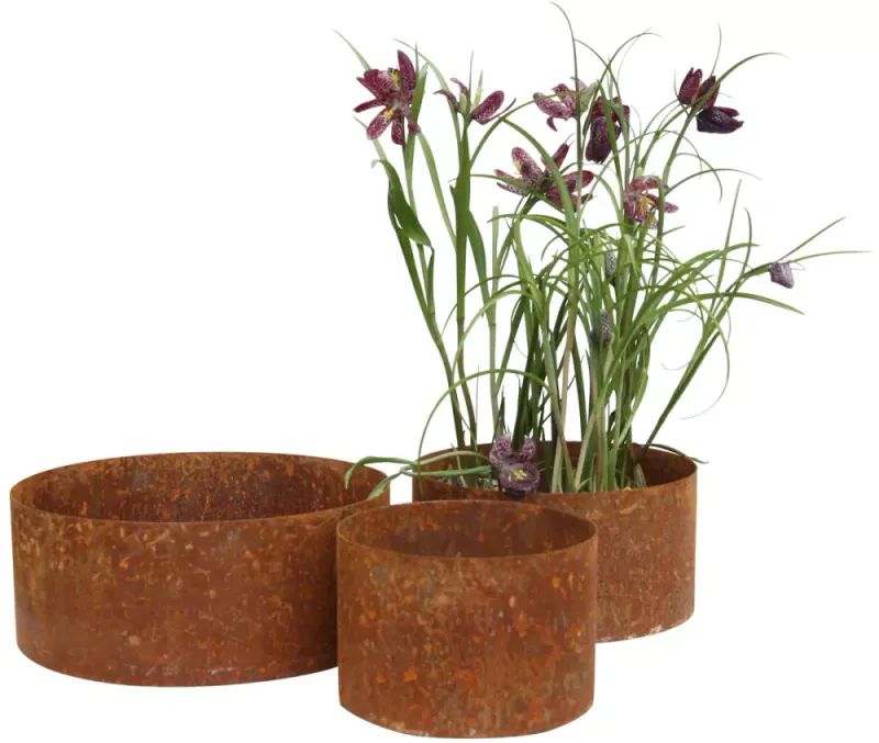 Rund potte i blikk smal | Eldgarden