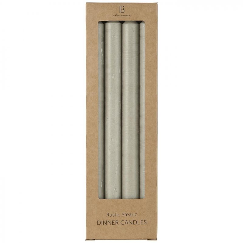 Kronelys eske med 4 - Askegrå | IB Laursen