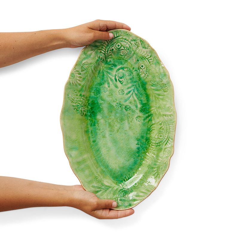 Seaweed lite ovalt fat - Small Oval Dish | Sthål