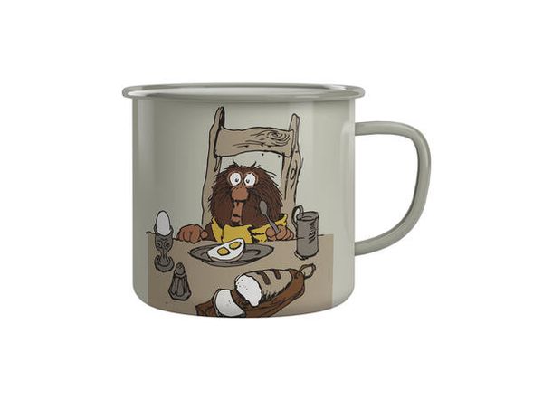 Flåklypa Emaljekopp - Frokost