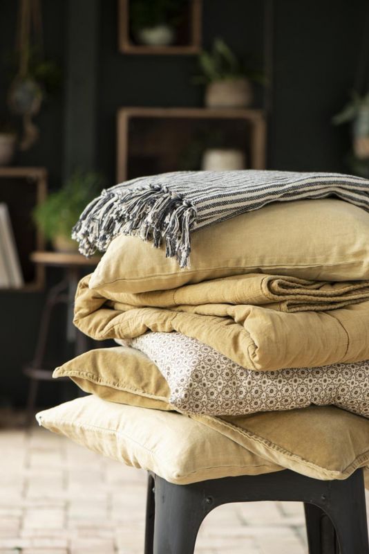 Vintage Quilt - mustard  | IB Laursen