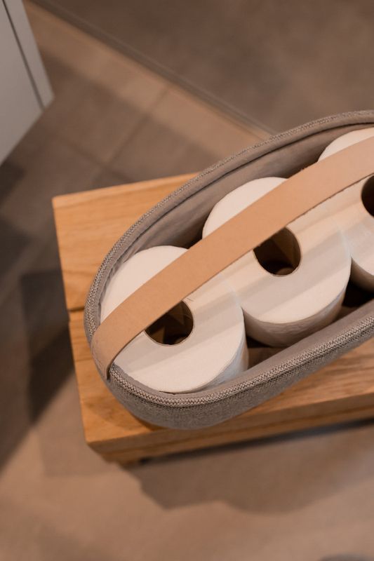 All round holder - Grey Melange | By LOHN