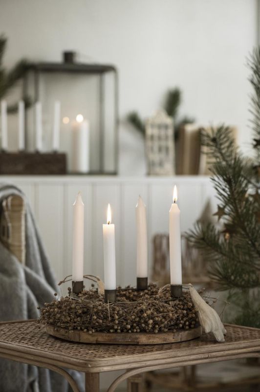 Adventsstake til bedelys | IB Laursen