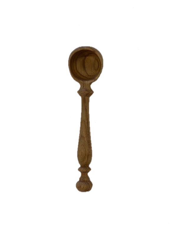 Måleskje i Eik 19cm