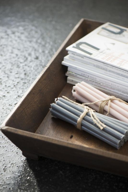 Kertelys 10 stk - Mørkgrå | IB Laursen