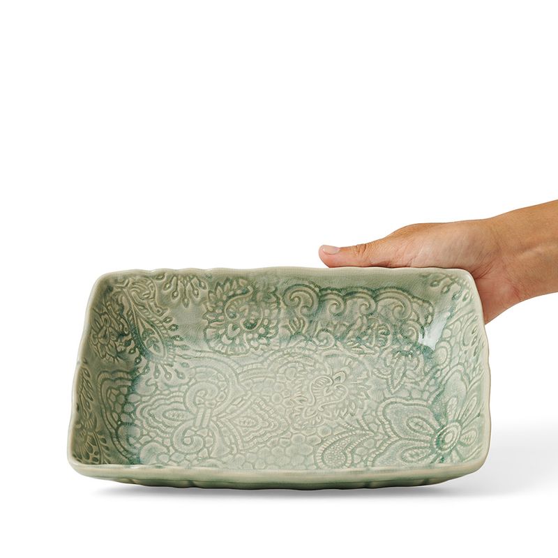 Antique Small gratin dish