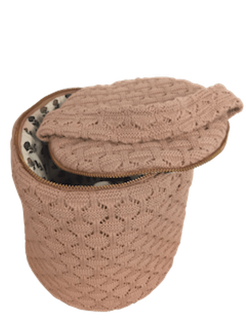 Hovedbilde Rund Toalettveske - W Iron| By LOHN