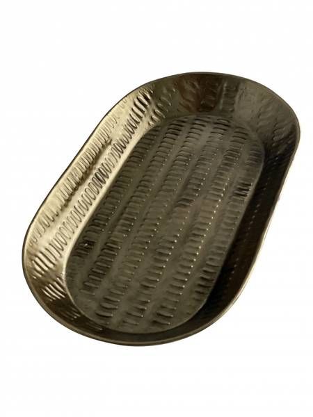 Sens tray Oval antique gold